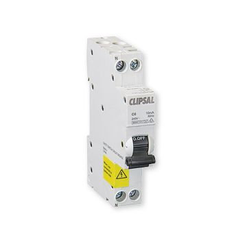 20A 6.0kA 240V Clipsal RCD/MCB 1P+N 30mA Circuit Protecter