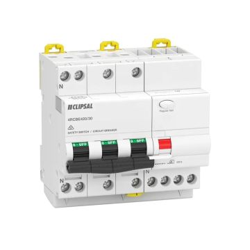 20A Max4 Clipsal Four Pole RCBO Circuit Protector 30mA A