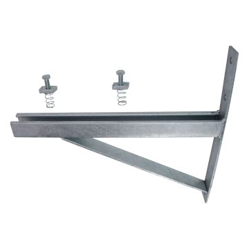 Galvanised Steel Cantilever Bracket 450mm - 100kg Limit