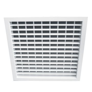 Double Deflection Register Fixed Core  300 x 100mm Neck / 339 x 139mm Face
