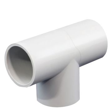 Grey Conduit Tee 20mm