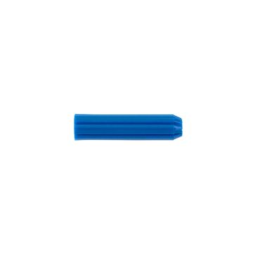M8 Blue Wall Plug Wall Anchor - Length 35mm