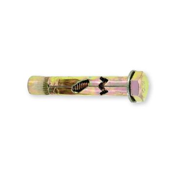 M8 Flush Mason Bolt  Wall Anchor - Length 45mm