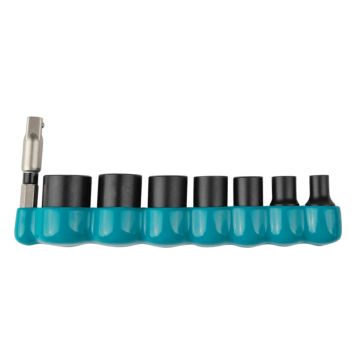 Makita XPS 1/4 Sae Impact Socket Set 8 Piece