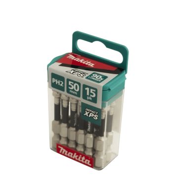 Makita XPS Ph2 x 50mm Insert Bit 15 Pack