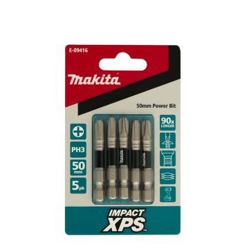 Makita XPS Ph3 x 50mm Insert Bit 5 Pack
