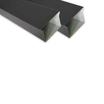 Metal Trunking - Clip on Lid 2400mm Lengths