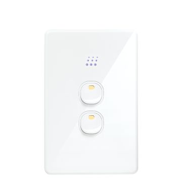 Powermesh 5A 240V 2 Button Multipurpose Switch