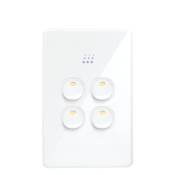 Powermesh 5A 240V 4 Button Multipurpose Switch