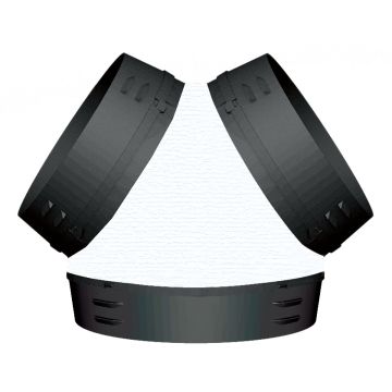 Quick Connect Y Fitting 400mm Inlet