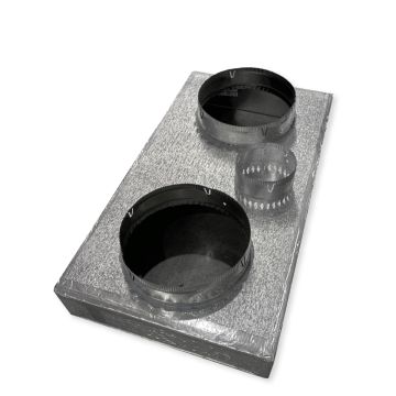 Return Air Box with Fresh Air 1150 x 550mm