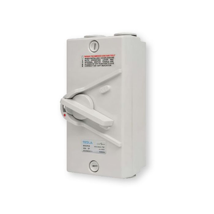 32A Large Tesla Three Pole Isolator main product photo