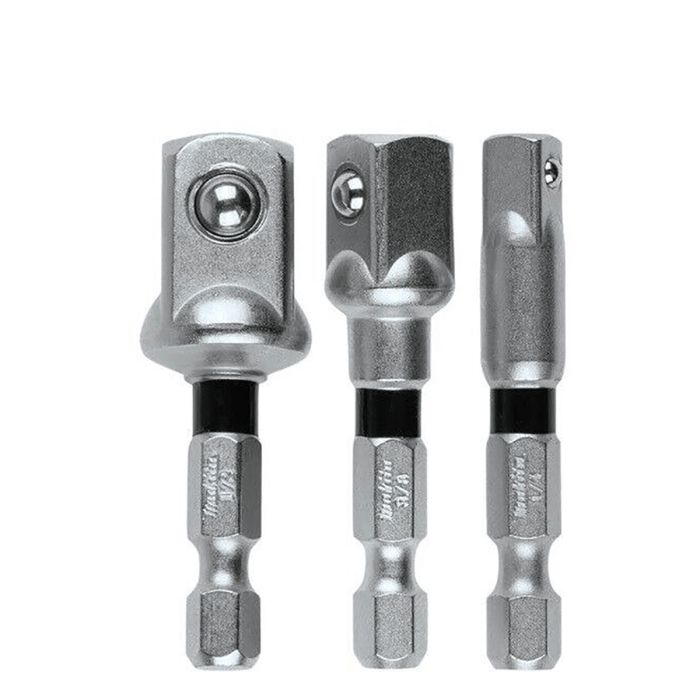 Makita XPS Mixed 50mm Socket Adapter 3 Pack main product photo