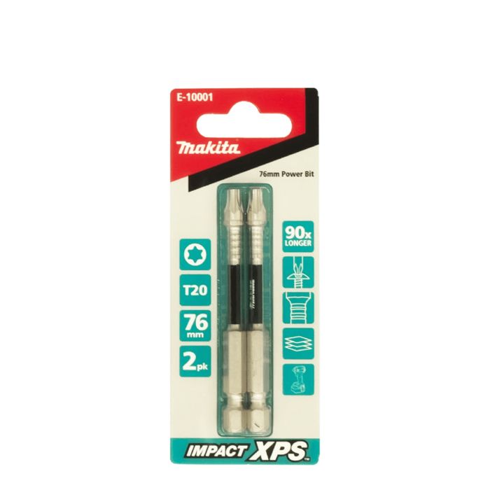 Makita XPS T20 x 75mm Insert Bit 2 Pack main product photo