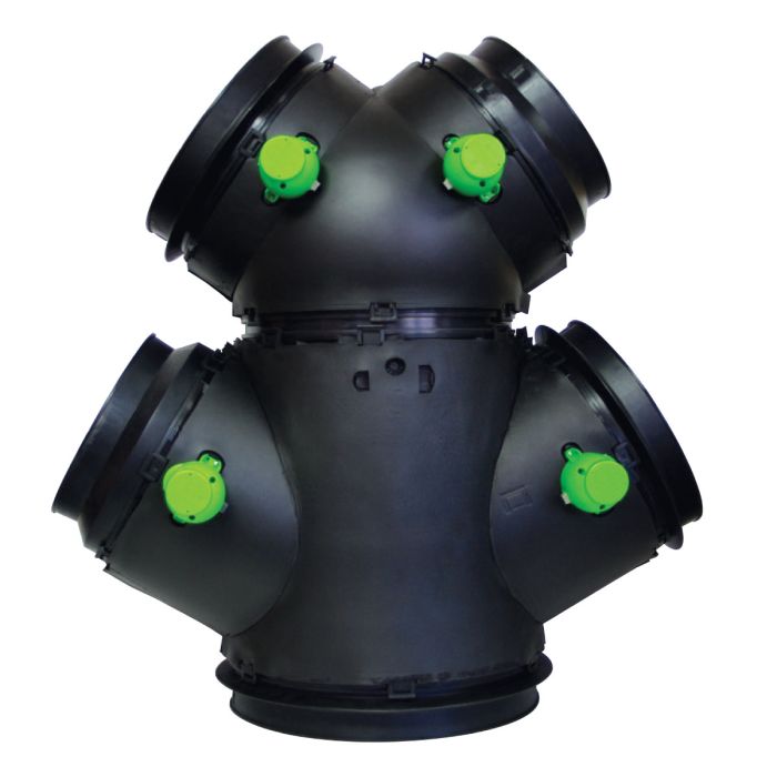 Quick Fix 4 Way BTO (Branch Take Off) 350mm Inlet main product photo