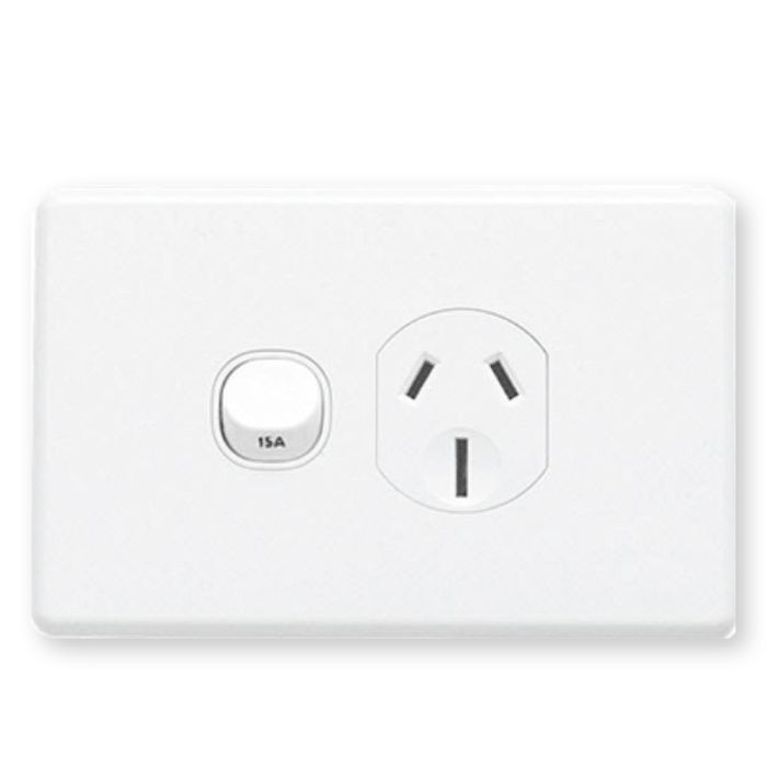 Clipsal Single GPO Socket Classic 15A main product photo